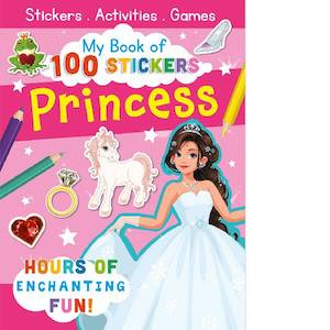 a-2: My Book of 100 Stickers Princess