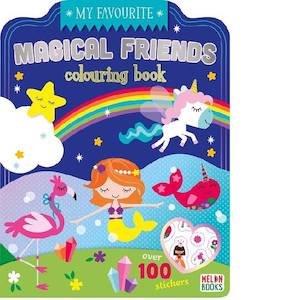 Childrens: My Favourite Magical Friends Colouring