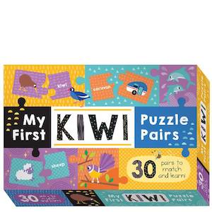New Zealand Books: My First Kiwi Puzzle Pairs  - Backorder Due late June