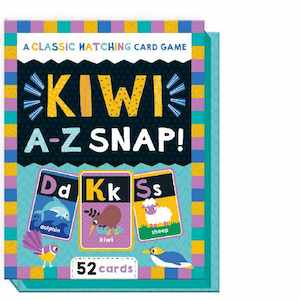 Kiwi A-Z Snap Card Game Set - Backorder Due late June