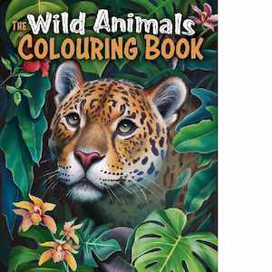 The Wild Animals Colouring Book