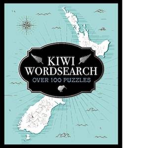New Zealand Books: Kiwi Wordsearch  Puzzle Book