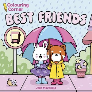 Adult Colouring: Best Friends Colouring Corner
