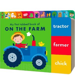 Giftbooks: On The Farm Chunky Tabbed Board Book