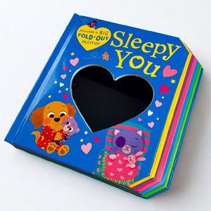 Hello Me! Sleepy You – An Interactive Fold-Out Mirror Board Book for Babies and Toddlers