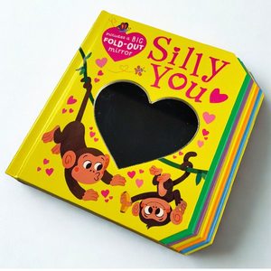 Hello Me! Silly You – An Interactive Fold-Out Mirror Board Book for Babies and Toddlers