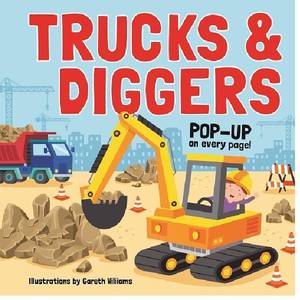 Giftbooks: Trucks and Diggers Pop Up Book