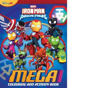 Iron Man & his Awesome Friends Mega Colouring Book
