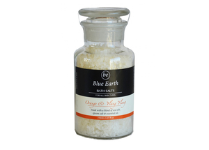 Products: Orange & Ylang bathsalt jar - Natural Skin Care Blue Earth