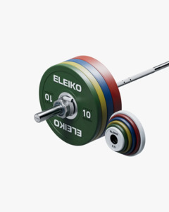 Eleiko Collection: Performance Weight Set 190 kg, men, coloured