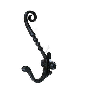 Cast Iron: Decorative Fleur Hook