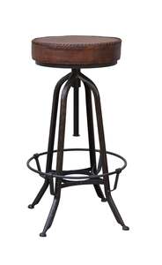 Leather Bar Stool