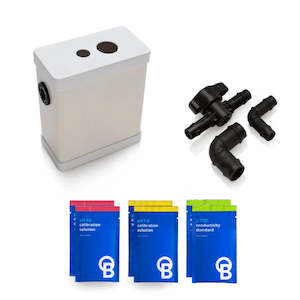 Accessories: Bluelab Sample Pot incl. Fittings and Calibration Solutions
