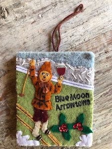 Personalised Blue Moon Xmas Tree decoration - Blue Moon Rummage