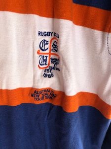 Products: 80's Rugby Jersey UK Touring Team - Blue Moon Rummage