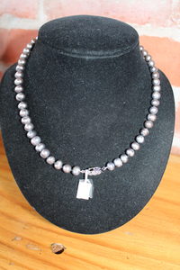 Silver/Grey Fresh Water Pearls - Blue Moon Rummage