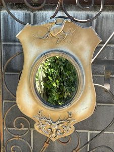 Unique Small Mirror - Blue Moon Rummage