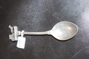 Vintage Amish Themed Spoon - Blue Moon Rummage