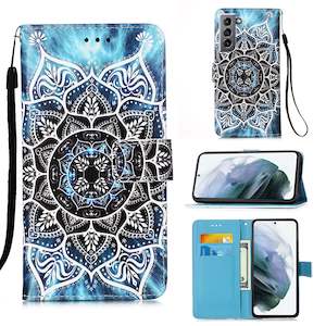 Samsung S21 Case Designer PU (Mandala)
