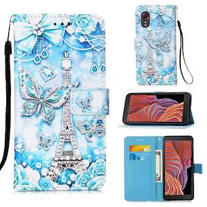 Samsung Xcover 5 Case Designer PU (EiffelTower)