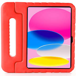 iPad 11 (A16, 2025) Shockproof Rugged Case [Red]