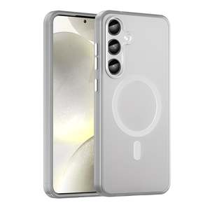 Samsung Galaxy S24+ / S25+ MagSafe Soft Matte Case [White]