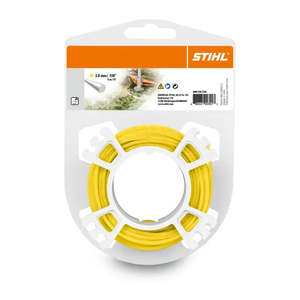 Line Trimmer Attachments Trimmer Nylon Line: STIHL Round Yellow Nylon Line 3.0mm 271m
