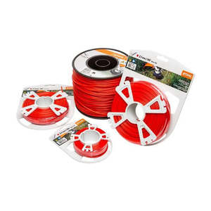 Line Trimmer Attachments Trimmer Nylon Line: STIHL Round Red Nylon 0.105" (2.7mm)