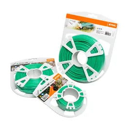 Line Trimmer Attachments Trimmer Nylon Line: STIHL Round Green Nylon Line 0.80 (2.0mm)
