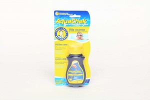 Pool Chemicals: Test Strips (50)  - Aquacheck Yellow - 4:1 Test for Chlorine/pH/Alkalinity/Chlor Save