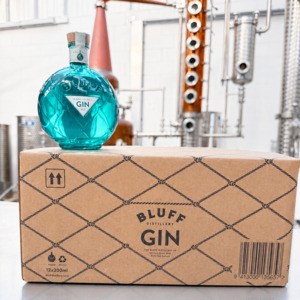 Frontpage: Bluff London Dry Gin 12 Pack 200ml