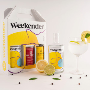 Gift Box: Lemon Gin & Mixer Weekend Pack