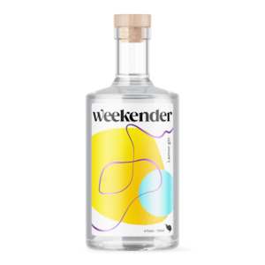 Gin: Weekender Lemon Gin 700mL