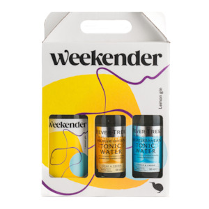Tonic Collection: Lemon Gin & Mixer Weekend Pack