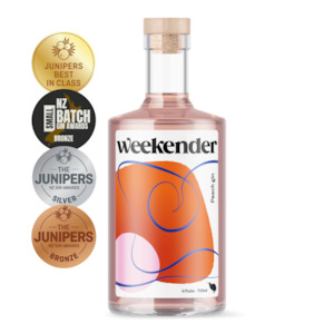 Weekender Peach Gin 700mL