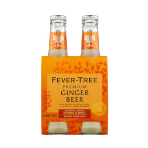 Tonic Collection: Fever-Tree Ginger Beer 4x200ml