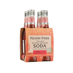 Tonic Collection: Fever-Tree Italian Blood Orange Soda 4x200ml