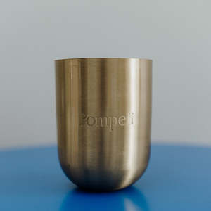 All: Pompeii Brass Candle
