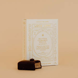 Love Loco Caramel Pecan + Cinnamon chocolate, Twin Pack