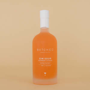 Alcohol: Batched Cocktails, Gin Sour