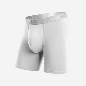 Classic Icon Boxer Brief: White