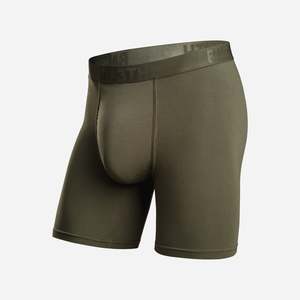Solid: Classic Icon Boxer Brief : Duffle Green