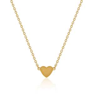 Love Necklace - Yellow Gold Vermeil