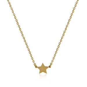 Luxe Gold: Wish Necklace -  Yellow Gold Vermeil