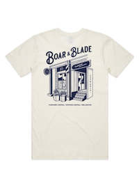 Boar & Blade Welly Tee - Blue
