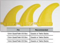 K4 Fins: 14cm FLEX US BOX fins, k4, flex, turn, that, when, provide, off