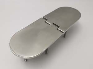 Hinge Stainless steel Round Ends Concealed Fastenings