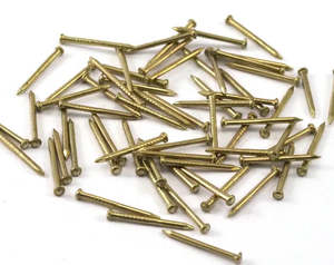 Brass Nail Brad Escutcheon Pin