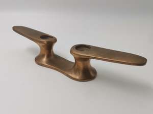 Cleat Fairlead Open Bronze