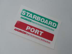 Our Best Sellers: Stickers Port and Starboard